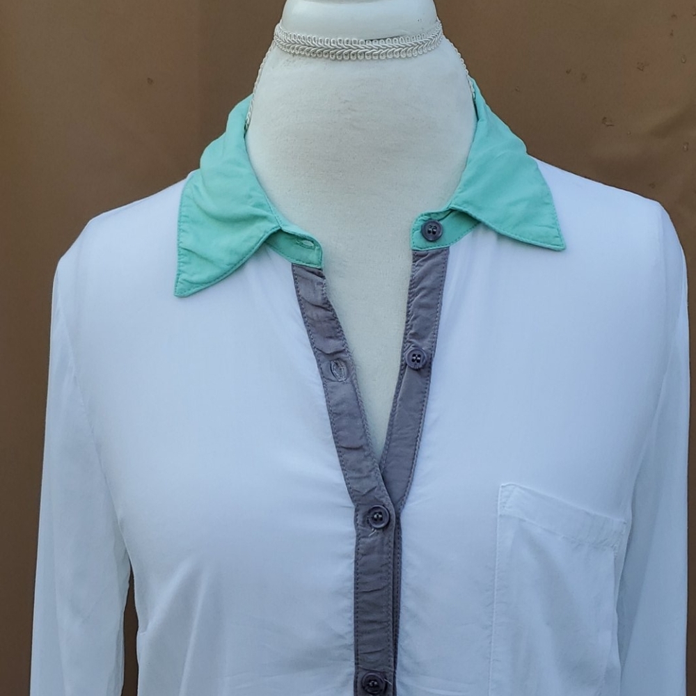 SPLENDID BUTTON SHIRT SIZE MEDIUM - Picture 2 of 8